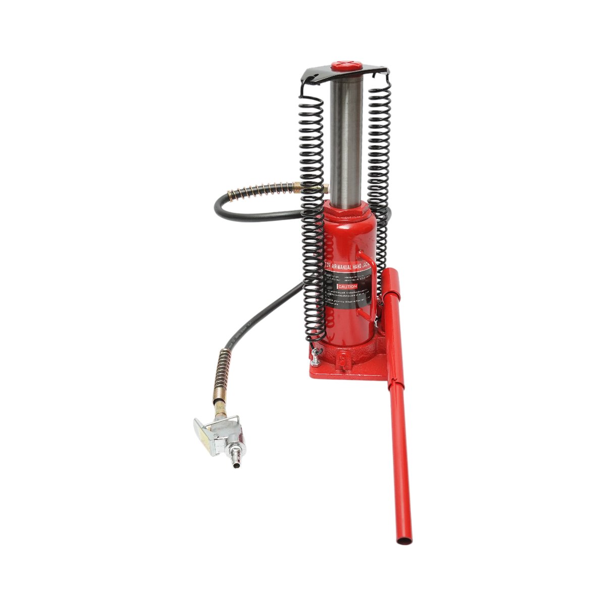 Cric hidro-pneumatic 12T, inaltime 260-510mm, presiune max. 8.5 bar, racord 1/4